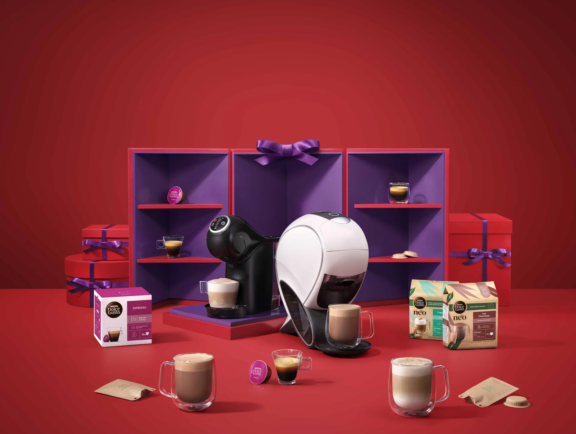 Set Design et Model Making pour Nescafé