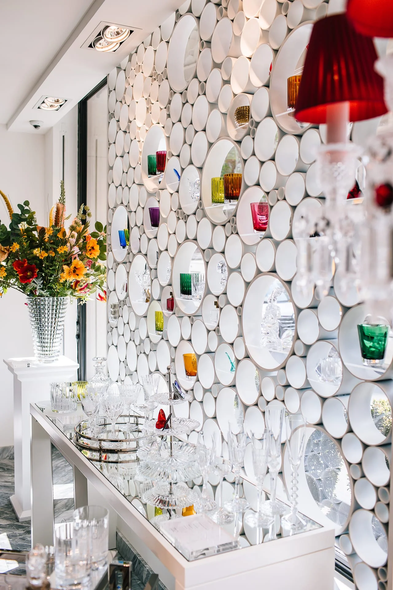 Vitrines pour Baccarat